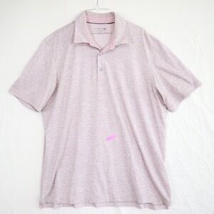 Jim Nantz by‎ Vineyard Vines Polo Shirt Mens XL Golf Casual Striped Short Sleeve